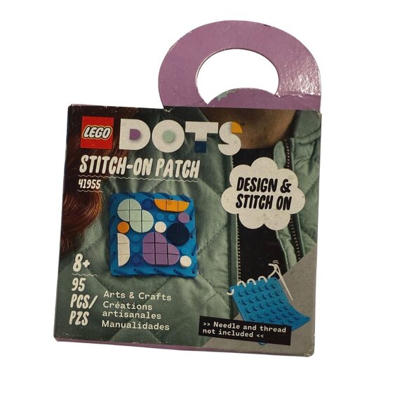 LEGO DOTS Stitch-on Patch DIY Craft Decoration Kit - Picture 1 of 8